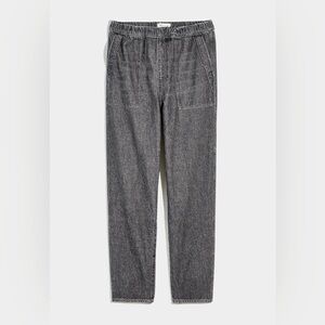 Madewell Sz L Pull-On Relaxed Baggy Jean in Chelford Wash